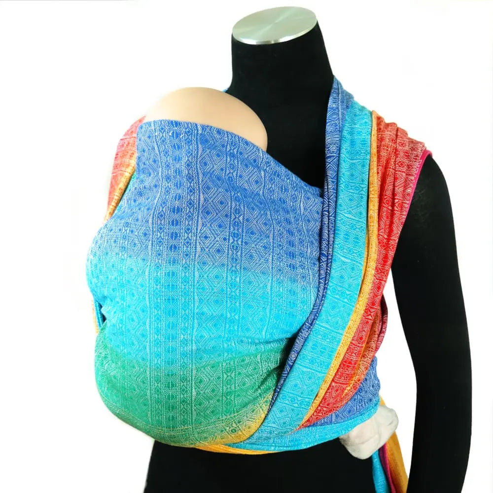 Prima Rainbow Tri-blend 2022 Woven Wrap by Didymos - Woven WrapLittle Zen One4048554196127