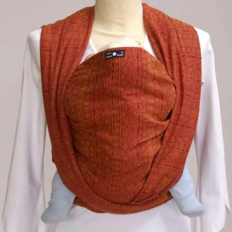 Prima Ruby Mandarine Woven Wrap by Didymos - Woven WrapLittle Zen One4048554200015