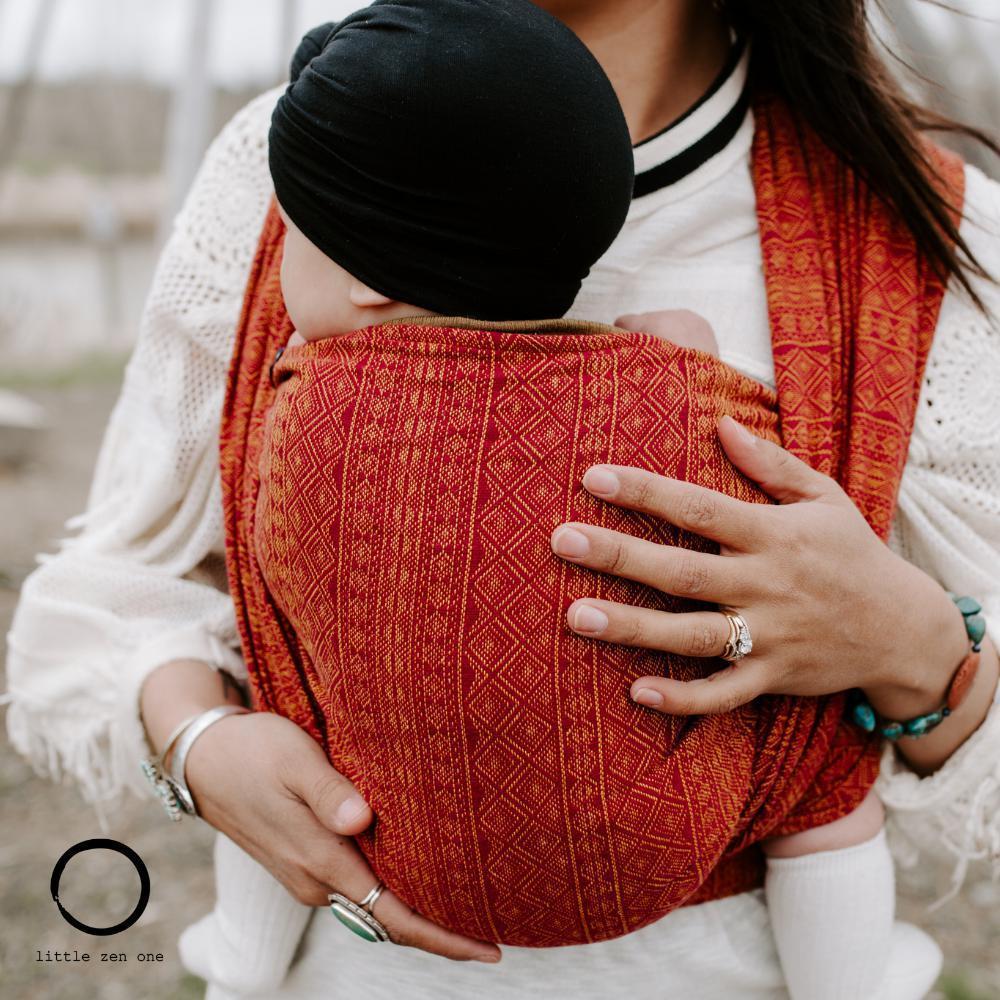 Prima Ruby Mandarine Woven Wrap by Didymos - Woven WrapLittle Zen One4048554200015