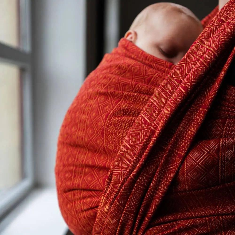 Prima Ruby Mandarine Woven Wrap