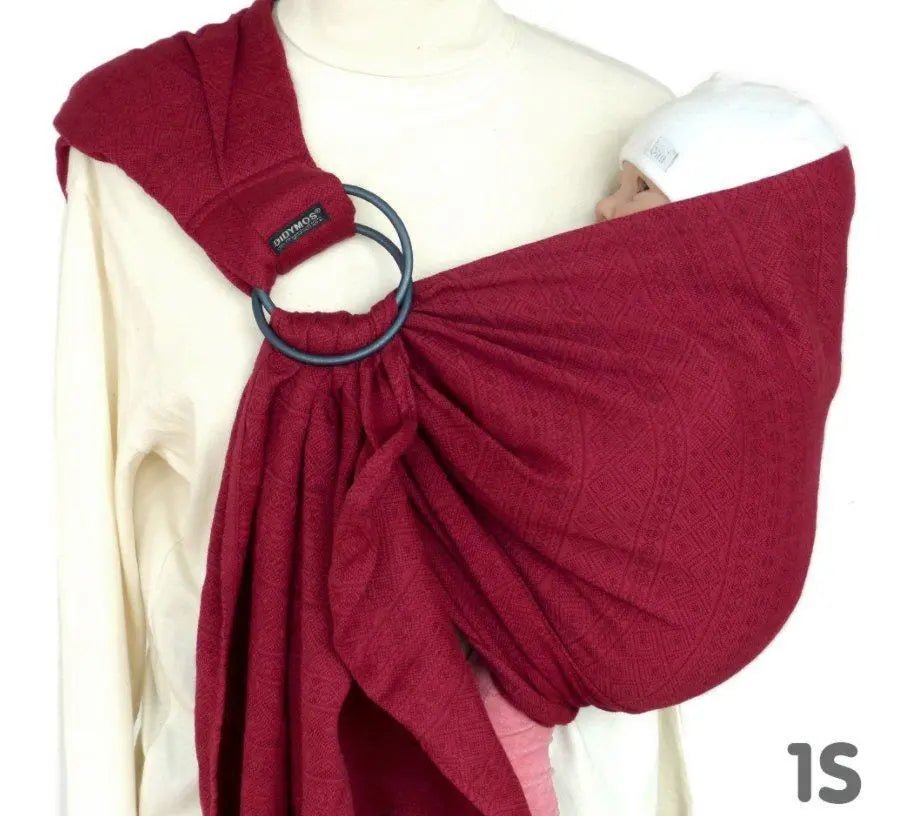 Prima Ruby Red DidySling Ring Sling by Didymos - Ring SlingLittle Zen One4048554218959