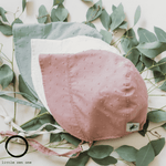 Puffin Gear Swiss Dot Rose Bonnet - Baby Carrier AccessoriesLittle Zen One628185528302