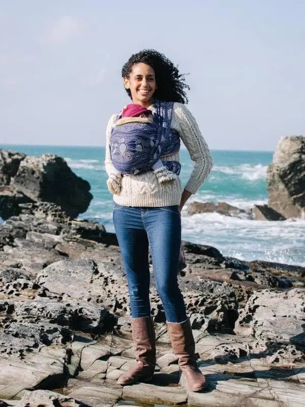 Puffins Arisaig Woven Wrap