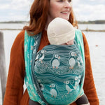 Puffins Shoaling Woven Wrap