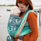 Puffins Shoaling Woven Wrap