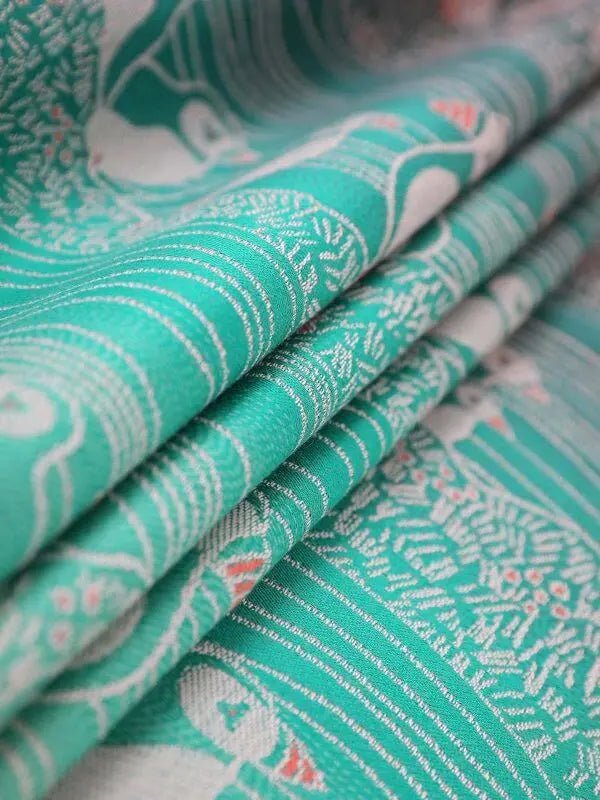 Puffins Shoaling Woven Wrap by Oscha - Woven WrapLittle Zen One4157017240