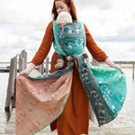 Puffins Shoaling Woven Wrap