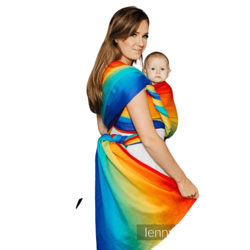 Rainbow Baby Woven Wrap by LennyLamb - Woven WrapLittle Zen One