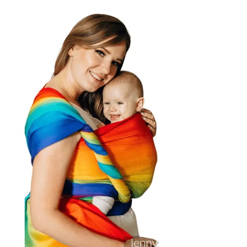 Rainbow Baby Woven Wrap by LennyLamb - Woven WrapLittle Zen One5907557755290