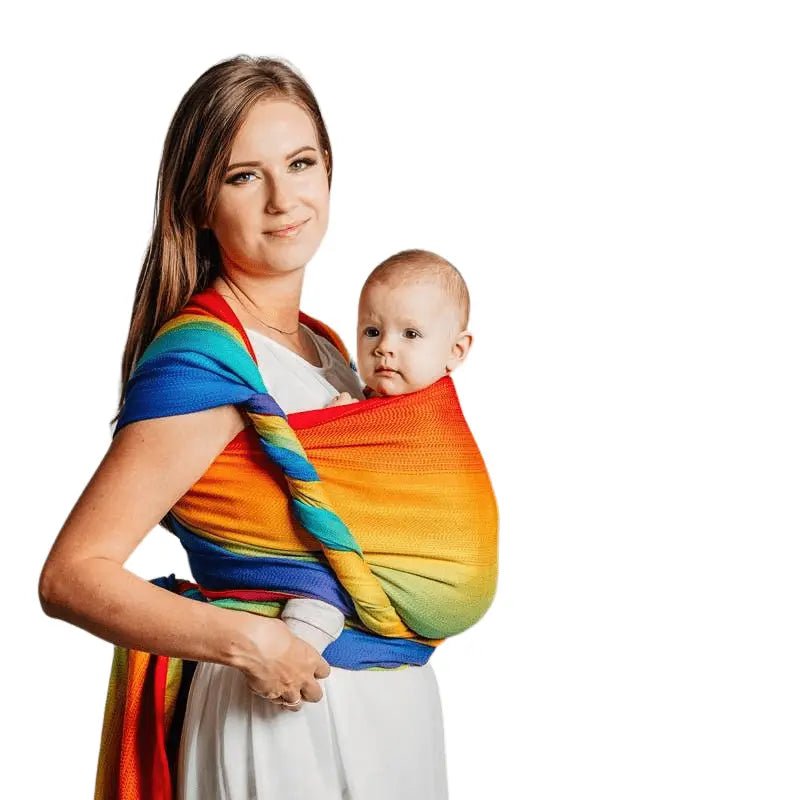 Rainbow Baby Woven Wrap by LennyLamb - Woven WrapLittle Zen One5907557755290