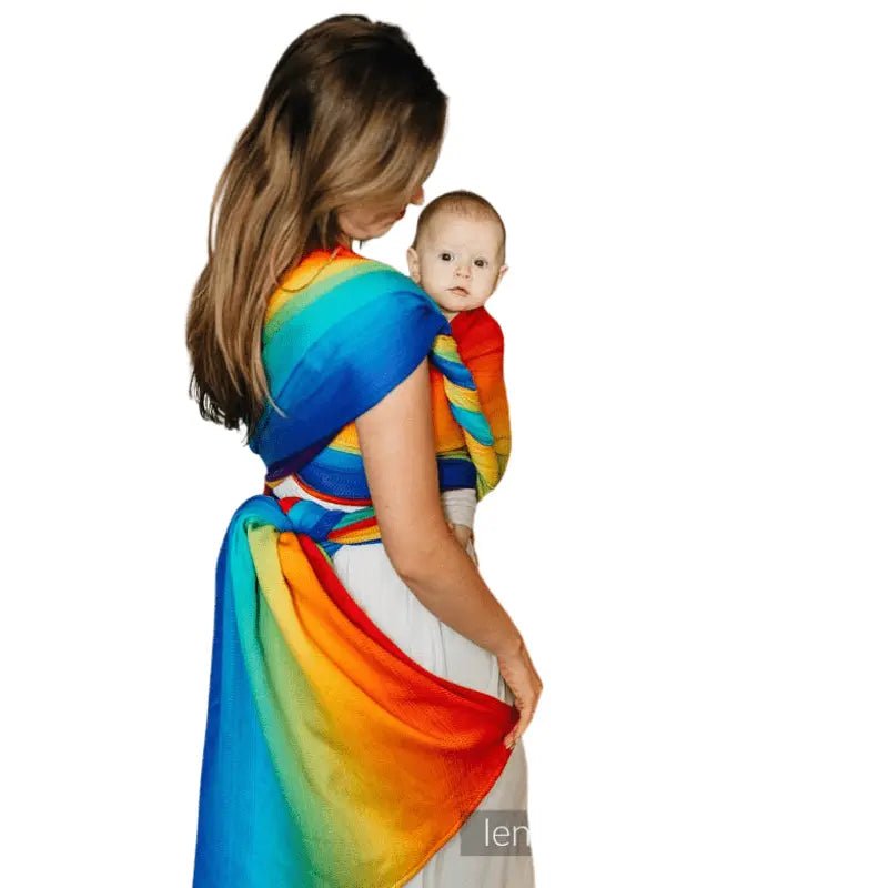 Rainbow Baby Woven Wrap by LennyLamb - Woven WrapLittle Zen One5907557755290