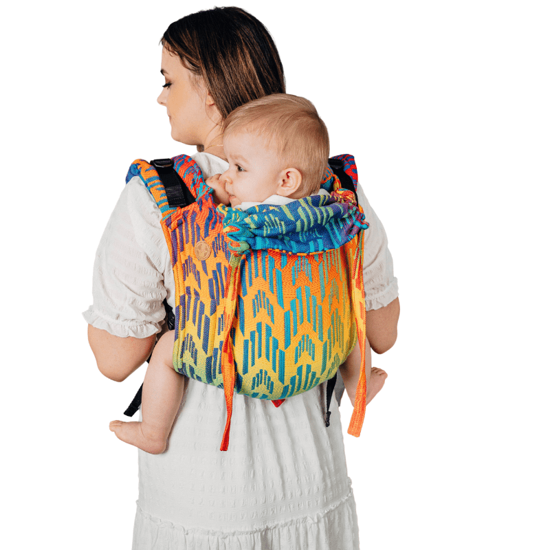 Rainbow Chevron Onbuhimo by LennyLamb - OnbuhimoLittle Zen One