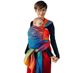 Rainbow Lotus Woven Wrap by LennyLamb - Woven WrapLittle Zen One