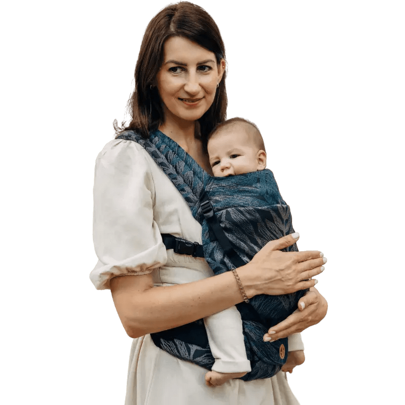 Rainforest Nocturnal LennyLight Baby Carrier by LennyLamb - Buckle CarrierLittle Zen One5907557780711