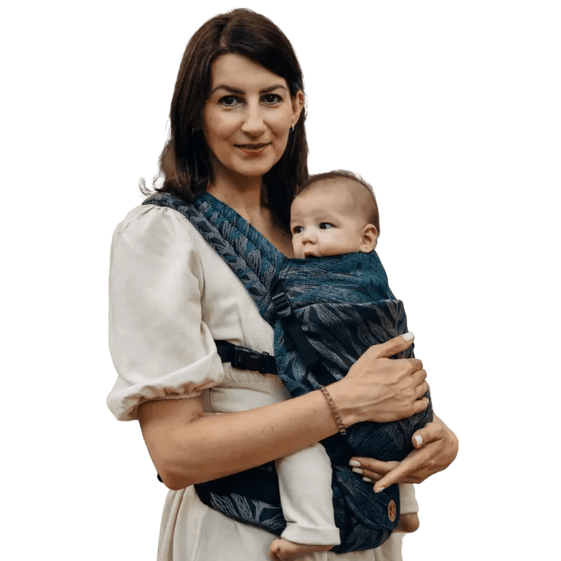 Rainforest Nocturnal LennyLight Baby Carrier by LennyLamb - Buckle CarrierLittle Zen One5907557780711