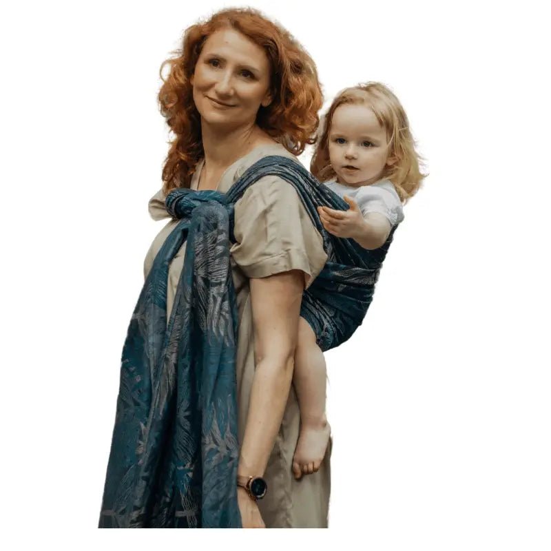 Rainforest Nocturnal Woven Wrap by LennyLamb - Woven WrapLittle Zen One5907557780407