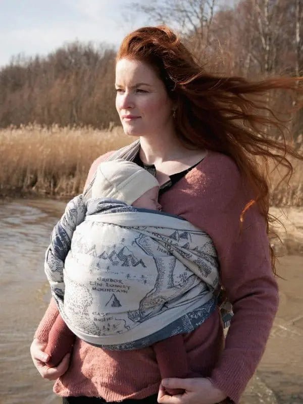 Realm of Middle Earth Ink Woven Wrap