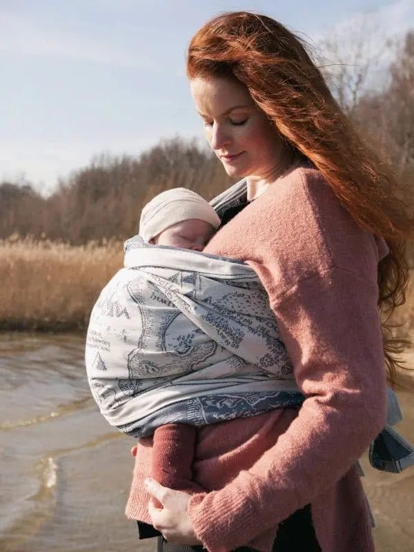 Realm of Middle - earth™ Ink Woven Wrap by Oscha - Woven WrapLittle Zen One111117663