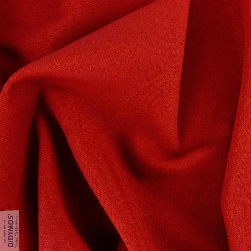 Red Poppy Woven Wrap by Didymos - Woven WrapLittle Zen One