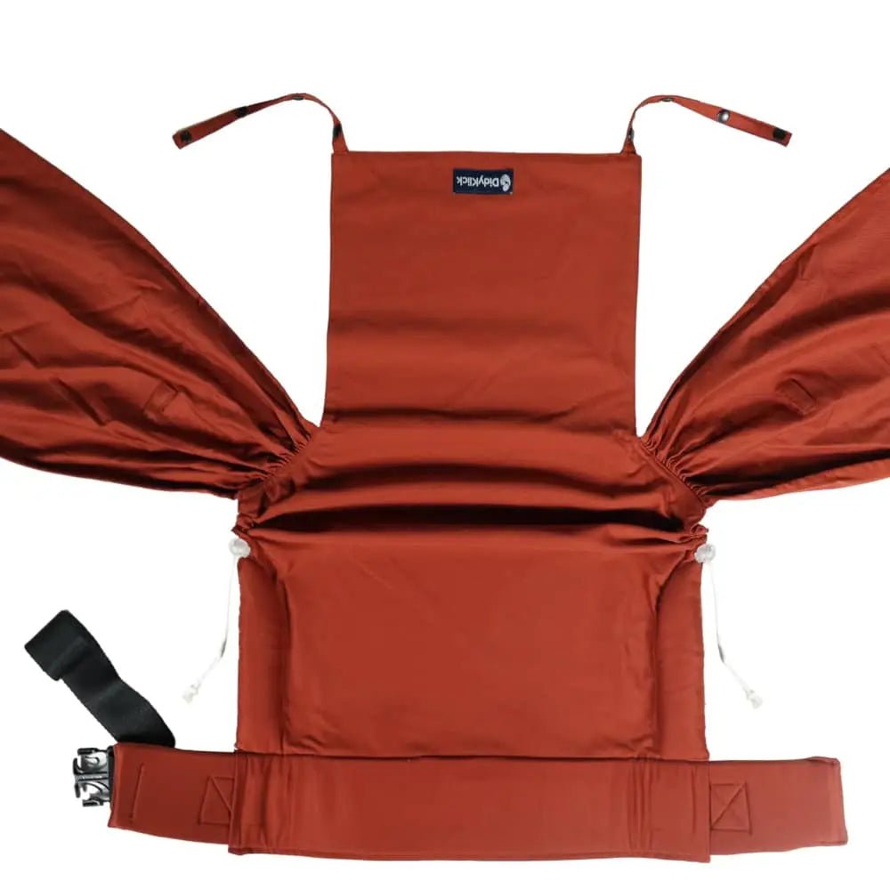 Rusty Red Toddler DidyKlick 4u Half Buckle by Didymos - Half Buckle CarrierLittle Zen One4048554400620