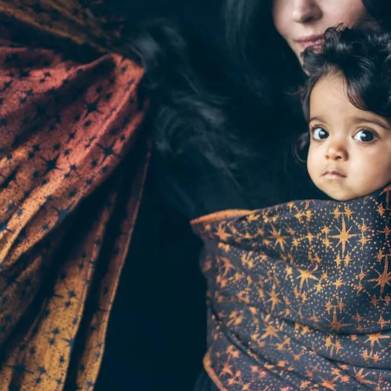 Silent Night Candlelight Woven Wrap by Oscha - Woven WrapLittle Zen One12074064