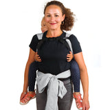 Silver DidyKlick 4u Toddler by Didymos - Half Buckle CarrierLittle Zen One4048554841621