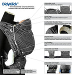 Silver DidyKlick Half Buckle by Didymos - Half Buckle CarrierLittle Zen One4136305170