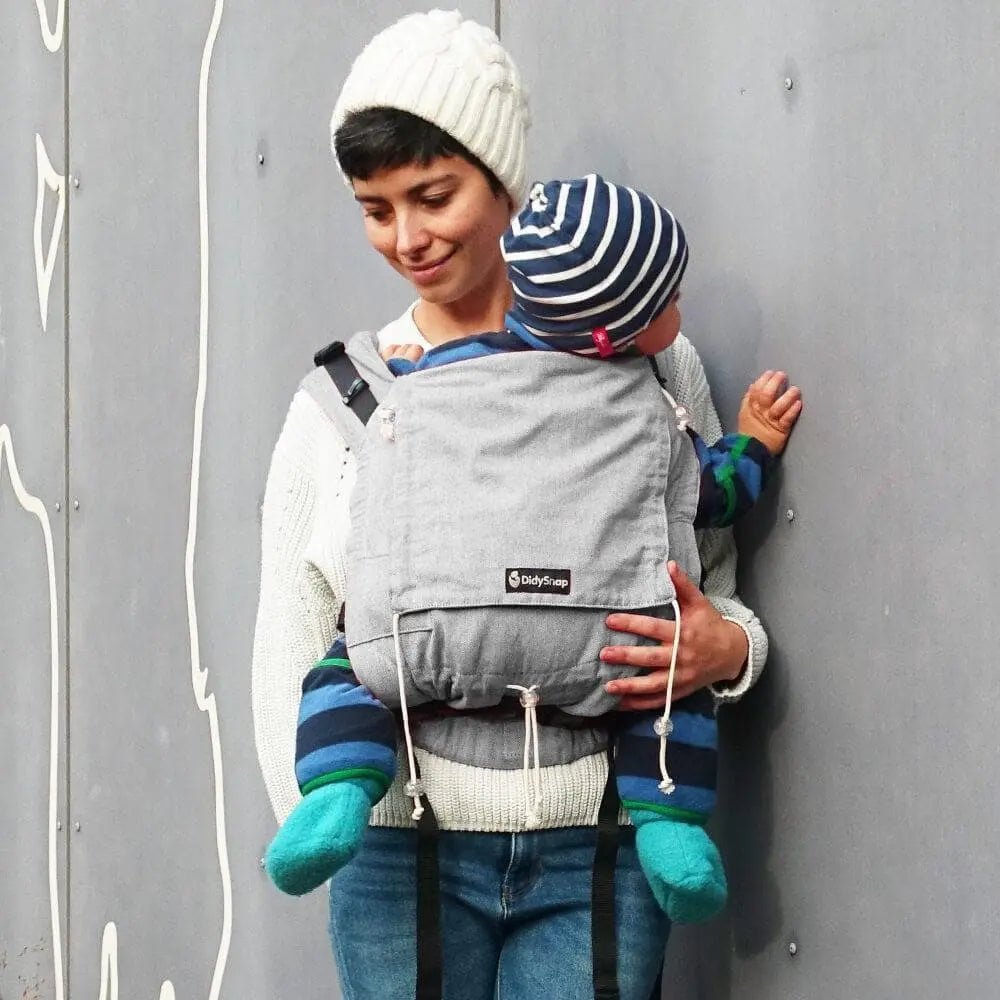 Silver DidySnap by Didymos - Buckle CarrierLittle Zen One4048554841669