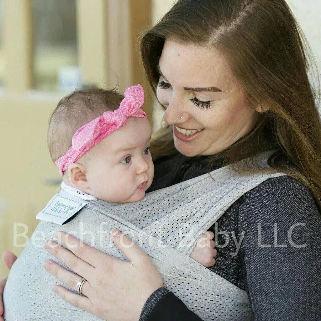 Silver Wave Water Wrap by Beachfront Babywater Carrier