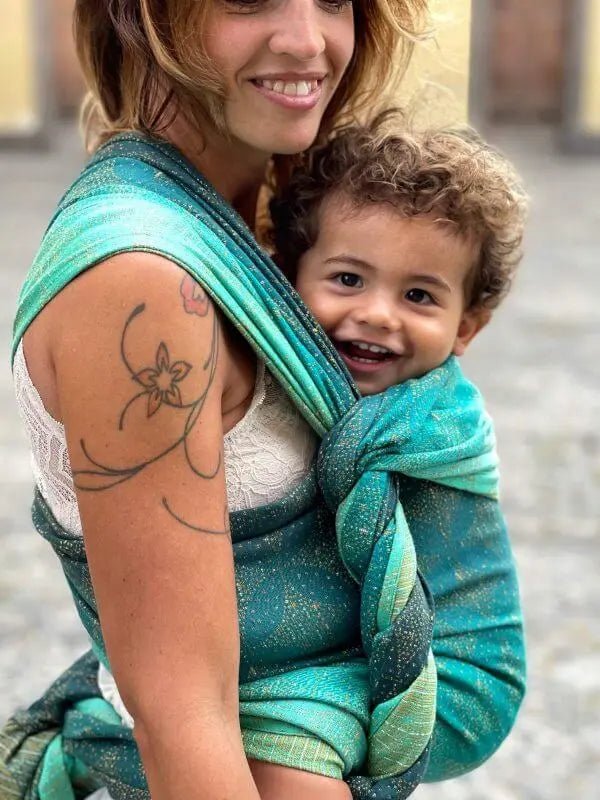 Starry Night Dude Woven Wrap by Oscha - Woven WrapLittle Zen One4157017239