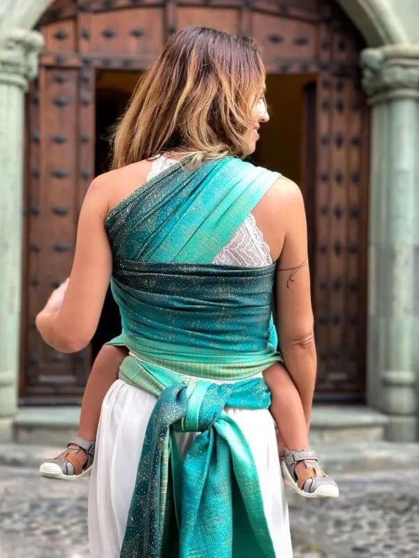 Starry Night Dude Woven Wrap by Oscha - Woven WrapLittle Zen One4157017239