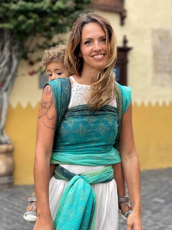 Starry Night Dude Woven Wrap by Oscha - Woven WrapLittle Zen One4157017239