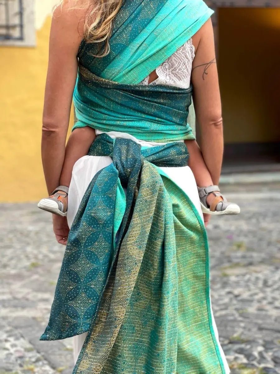 Starry Night Dude Woven Wrap by Oscha - Woven WrapLittle Zen One4157017239