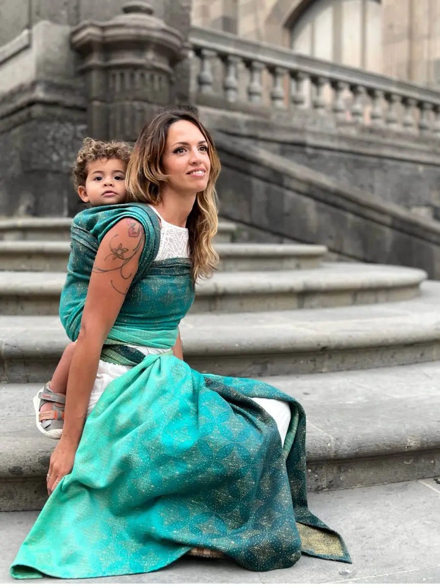 Starry Night Dude Woven Wrap by Oscha - Woven WrapLittle Zen One4157017239