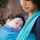 Starry Night Ocean Woven Wrap by Oscha - Woven WrapLittle Zen One111111324