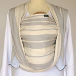 Stripes Grey Woven Wrap
