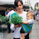 Stripes Iris Woven Wrap by Didymos - Woven WrapLittle Zen One4048554308025