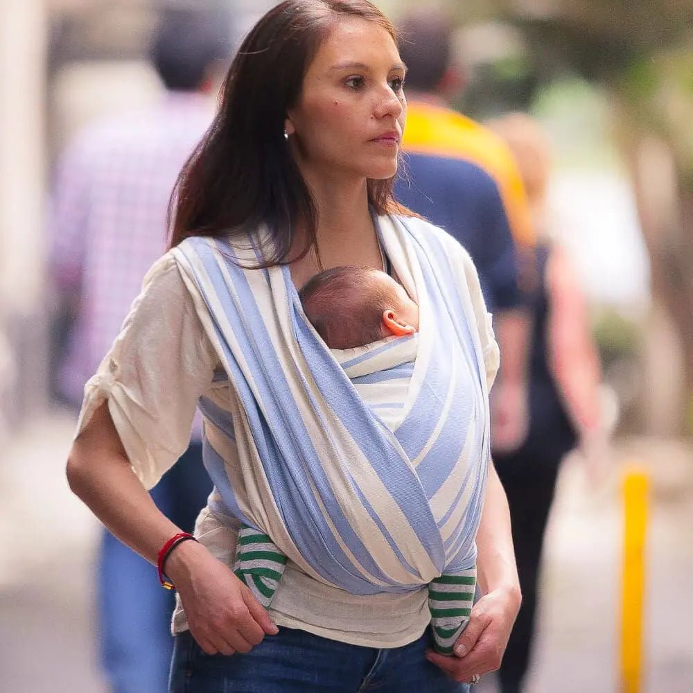 Stripes Sky Woven Wrap