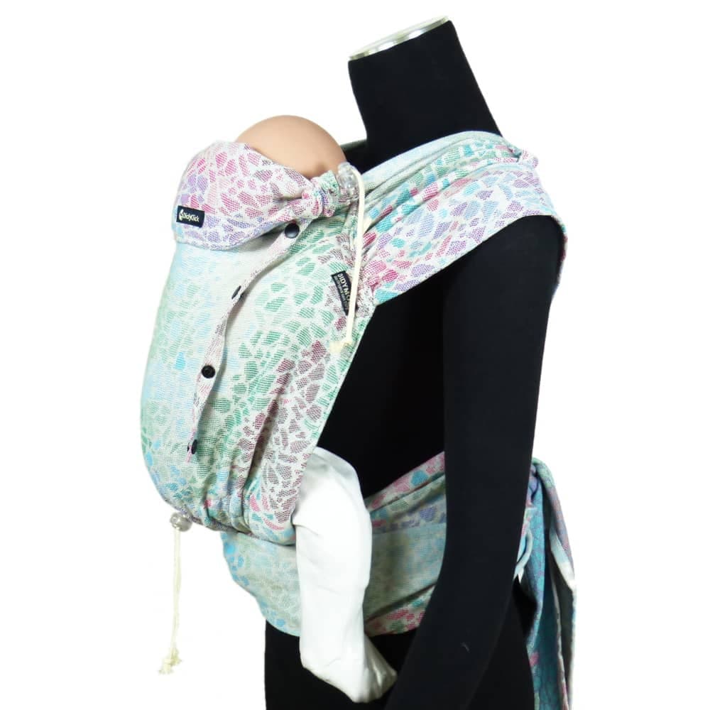 Summer Mosaic DidyKlick 4U by Didymos - Half Buckle CarrierLittle Zen One4048554602642