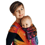 Symphony Rainbow Dark Wrap - Tai Mei Tai by LennyLamb - Mei TaiLittle Zen One5901769645868