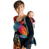 Symphony Rainbow Dark Wrap - Tai Mei Tai by LennyLamb - Mei TaiLittle Zen One5901769645868