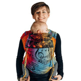 Symphony Rainbow Dark Wrap Tai Mei Tai