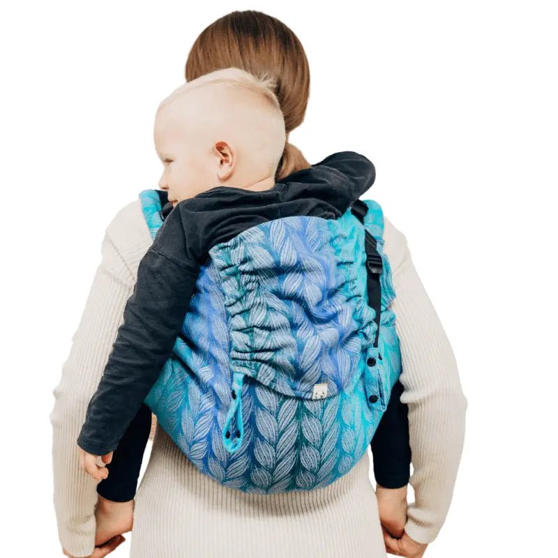 Tangled Blue Reed Preschool Onbuhimo Pro