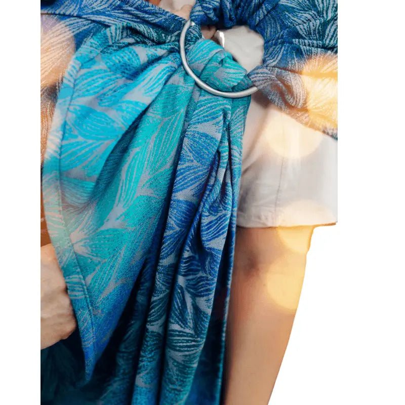 Tangled Blue Reed Ring Sling