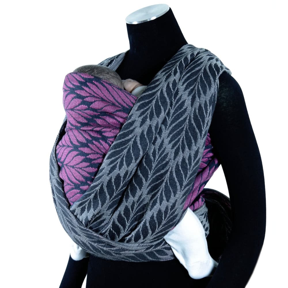 Trias Orchid wool Woven Wrap by Didymos - Woven WrapLittle Zen One