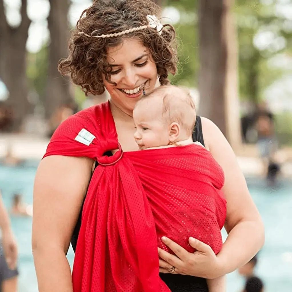 Tropical Punch Water Ring Sling by Beachfront Babywater Carrier