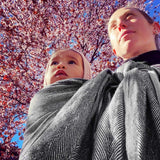 Twisted Lisca Anthracite Woven Wrap by Didymos - Woven WrapLittle Zen One4048554787158