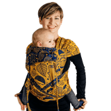 Under the Leaves Golden Autumn Toddler Wrap - Tai Mei Tai by LennyLamb - Mei TaiLittle Zen One5907557757324