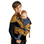 Under the Leaves Golden Autumn Toddler Wrap - Tai Mei Tai by LennyLamb - Mei TaiLittle Zen One5907557757324