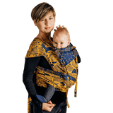 Under the Leaves Golden Autumn Toddler Wrap - Tai Mei Tai by LennyLamb - Mei TaiLittle Zen One5907557757324